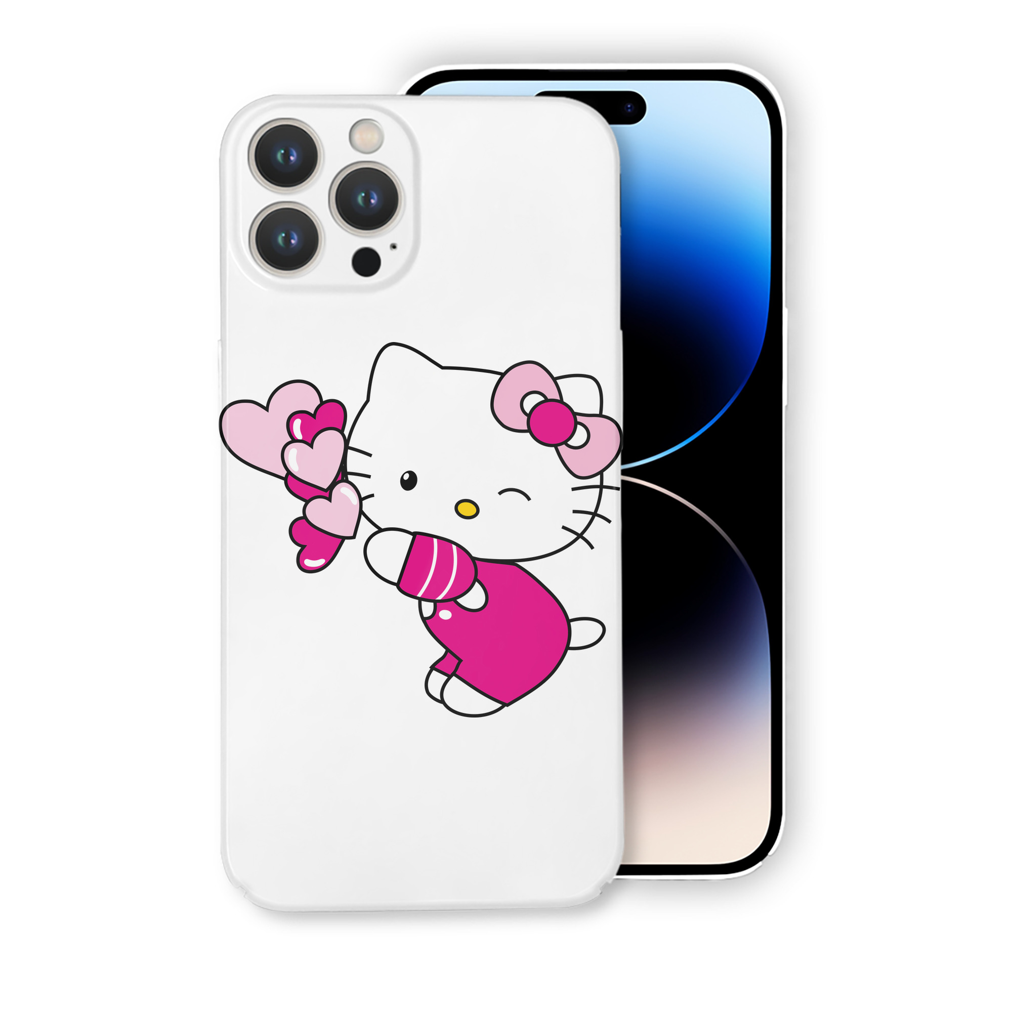 （画像用） Hello Kitty ハローキティ 【iPhone 14シリーズ対応】ハードケース